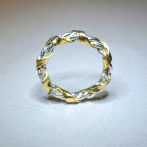 Flätad ring